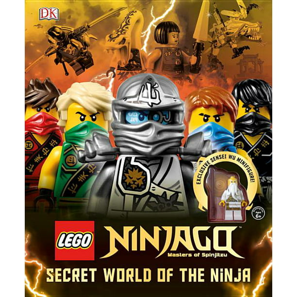 NEW Sensei Wu Exclusive Lego Minifigure Mini Minifig Ninjago Secret World Master